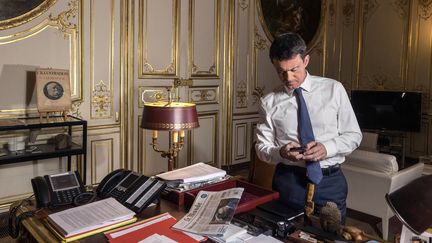 Qui pour succéder à Manuels Valls dans son bureau de Matignon ? (JOEL SAGET / AFP)