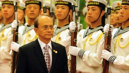 Le président birman, Thein Sein. (FREDERIC J. BROWN / AFP)