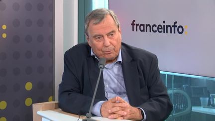 François Bourguignon,&nbsp;ancien chef économiste de la Banque mondiale, était l'invité éco de franceinfo le 1er septermbre 2022. (FRANCEINFO / RADIOFRANCE)