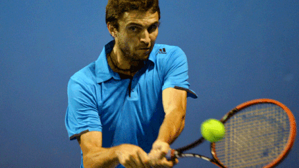 Le tennisman français Gilles Simon 