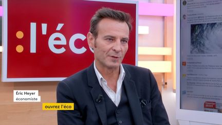 Invité de Jean-Paul Chapel dans ":L'éco", Eric Heyer, économiste et directeur à l'OFCE, présente son nouvel ouvrage "Une autre voie est possible".