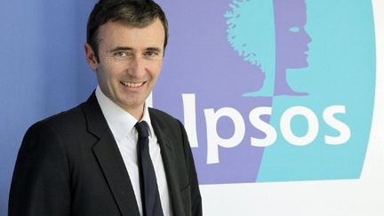 Brice Teinturier, directeur général délégué d'Ipsos France (PATRICK KOVARIK / AFP)