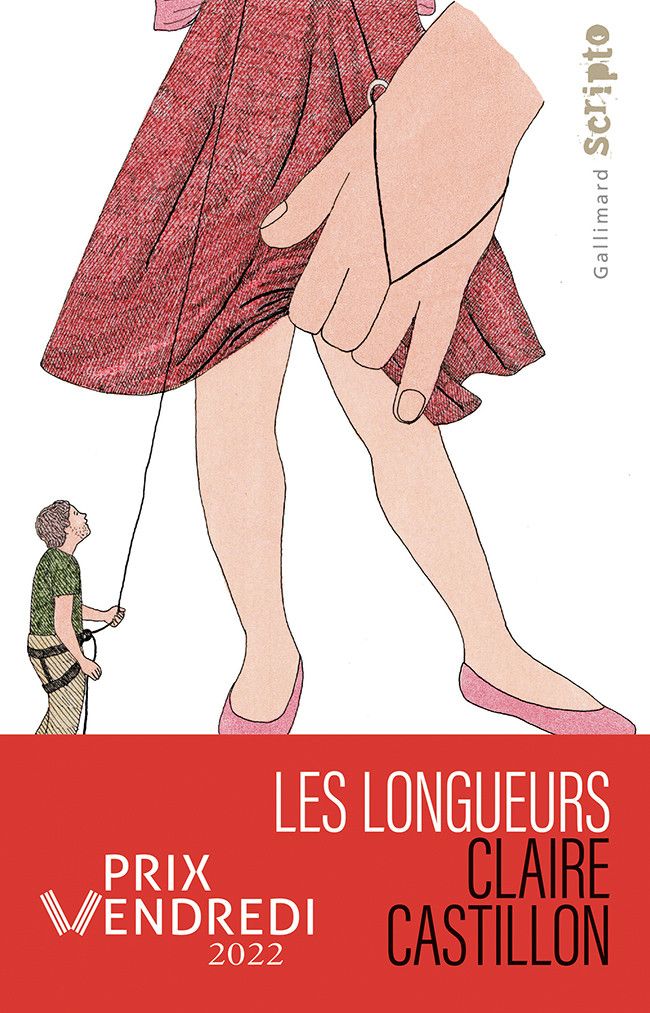 Couverture de "Les longueurs" de Claire Castillon, Gallimard, 2022 (GALLIMARD JEUNESSE)
