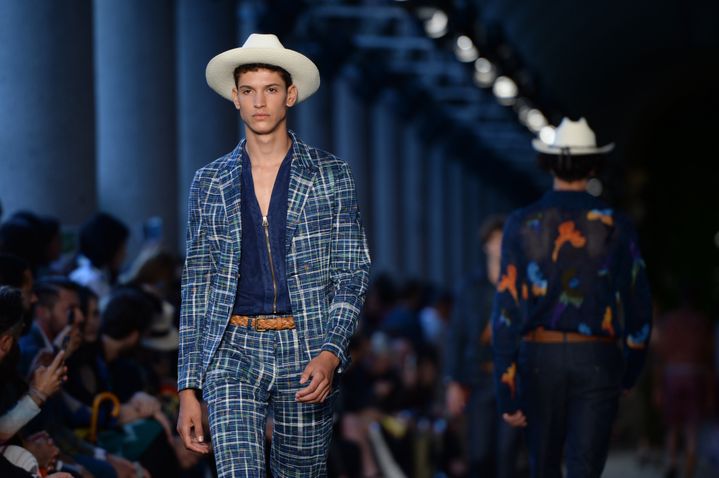 Missoni pap masculin pe 2017, à Milan 
 (FILIPPO MONTEFORTE / AFP)