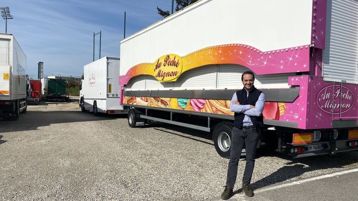 Karl Chevanier, représentant en Rhône-Alpes de la fédération des forains de France.&nbsp; (LAURIANE DELANOË / RADIO FRANCE)