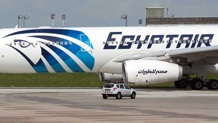 &nbsp; (Un Airbus A320 d'EgyptAir à Roissy, ce jeudi. © MaxPPP)