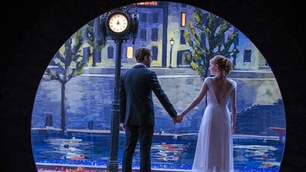 &nbsp;Ryan Gosling et Emma Stone dans "La La land" de Damien Chazelle.&nbsp;
  (SND)