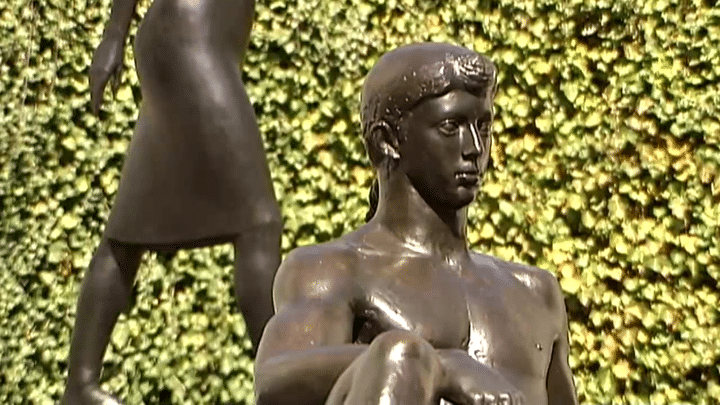 Paul Belmondo est considéré comme l'un des derniers grands sculpteurs classique
 (France 3/Culturebox)