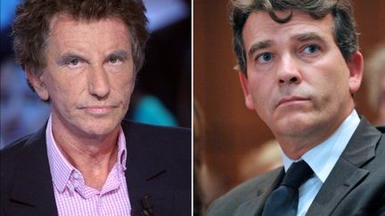 Jack Lang et Arnaud Montebourg (montage) (AFP)