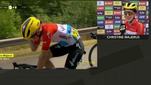 La championne du Luxembourg effectue une mise au point importante sur les critiques sexistes dont le Tour de France Femmes fait l'objet depuis le début de l'épreuve.