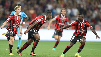 La jeunesse Niçoise impériale en Ligue 1 (VALERY HACHE / AFP)