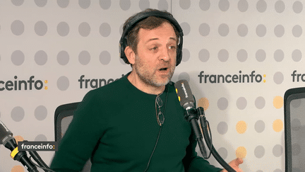 Le journaliste et critique gastronomique, François-Régis Gaudry, invité d'Info médias, vendredi 7 avril 2023 (franceinfo)