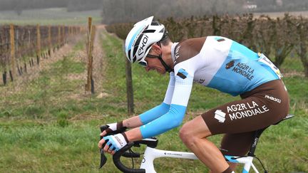 Romain Bardet (AG2R La Mondiale) lors de Paris-Nice 2020 (ALAIN JOCARD / AFP)