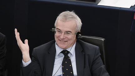 Michel Dantin, député européen PPE (Parti Populaire Européen), membre des commissions agriculture et environnement au Parlement européen (FREDERICK FLORIN / AFP)