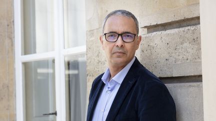 Portrait of Kamel Daoud, author of "Houris". (FRANCESCA MANTOVANI / GALLIMARD)