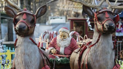 &nbsp; (Le Père Noël inspire traditionnellement les artistes © MAXPPP)