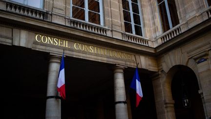 Le Conseil constitutionnel, à Paris, le 19 février 2019. (MARTIN BERTRAND / HANS LUCAS / AFP)