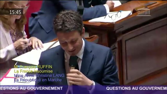 François Ruffin et Benjamin Griveaux s'écharpent sur la vaisselle de l'Elysée et "les riches"