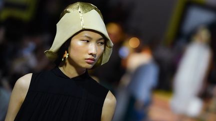 Prada prêt-à-porter printemps-été 2020 à Milan, le 18 septembre 2019 (TIZIANA FABI / AFP)