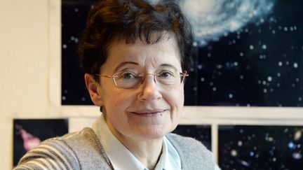 L'astrophysicienne Françoise Combes, à Paris, le 17 décembre 2014.&nbsp; (BERTRAND GUAY / AFP)