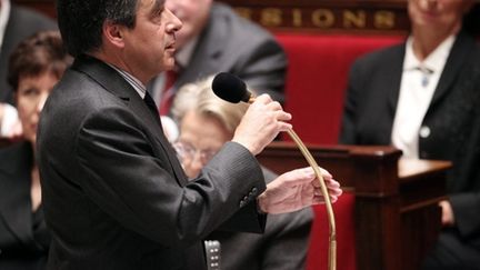 François Fillon à l'Assemblée nationale (11/01/2011) (AFP/PIERRE VERDY)