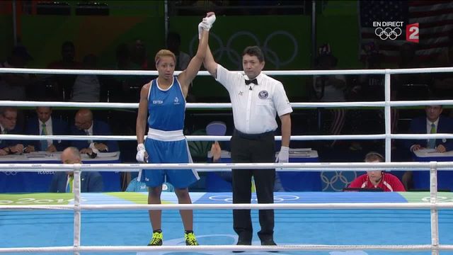 JO 2016/boxe : Estelle Mossely se qualifie pour la finale