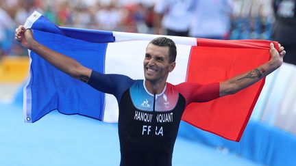 Le Français Alexis Hanquinquant aux JO de Paris le 1er septembre 2024. (MAXPPP)