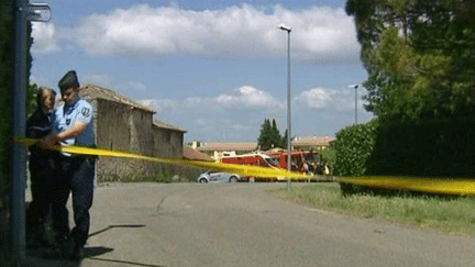 A Saint-Paul-Trois-Ch&acirc;teaux, dans la Dr&ocirc;me, o&ugrave; ont &eacute;t&eacute; tu&eacute;s une m&egrave;re et ses trois enfants. Les corps ont &eacute;t&eacute; retrouv&eacute;s les 24 et 25 juin 2013. (FRANCE 3 RHONE ALPES)