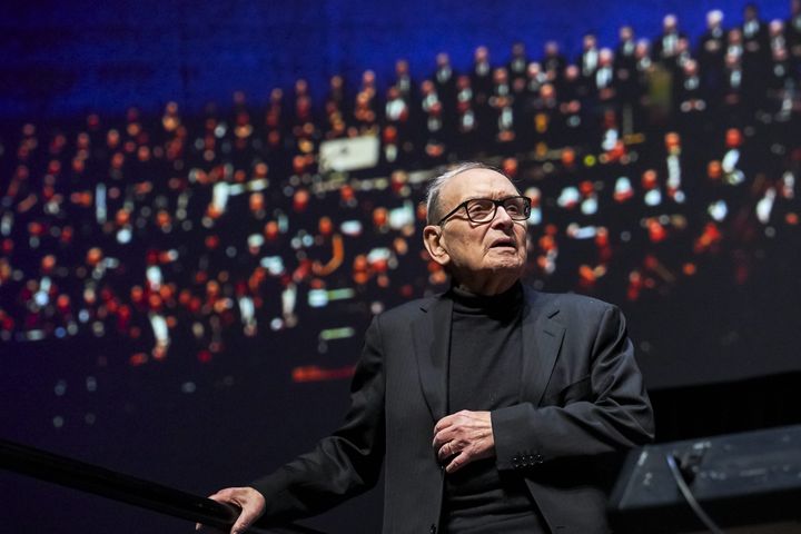 Le compositeur italien Ennio Morricone lors d'un concert à Berlin le 21 janvier 2019 (MARC VORWERK/SULUPRESS.DE / SULUPRESS.DE)