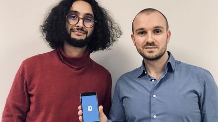 Siavoshe Ayati et Jean-David Fumet, les deux cancérologues créateurs de l'application OncoClic', qui permet d'aider les malades à trouver un essai clinique. (ONCOCLIC')