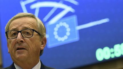 Jean-Claude Juncker, président de la Commission européenne (JOHN THYS / AFP)