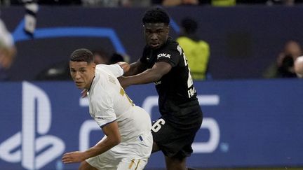 L'attaquant de l'Olympique de Marseille Amine Harit, lors du match de Ligue des champions contre l'Eintracht Francfort, le 26 octobre 2022 (MAXPPP)