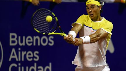 Rafael Nadal a fait sa rentrée à Buenos Aires (EITAN ABRAMOVICH / AFP)