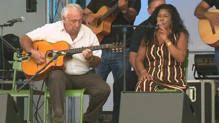 Marcel Campion et Negrita au festival de musique manouche
 (France 3 Culturebox Capture d&#039;écran)