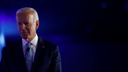 Joe Biden à Los Angeles, le 5 octobre 2019. (ERIC THAYER / REUTERS)