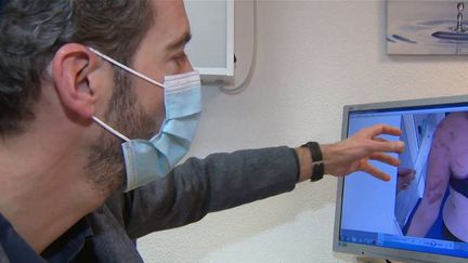 À l'hôpital de Clermont-Ferrand, dans le Puy-de-Dôme, de nombreuses personnes victimes de violences conjugales font constater leurs blessures, souvent après avoir frôlé la mort. (CAPTURE D'ÉCRAN FRANCE 3)