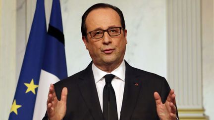 &nbsp; (François Hollande s'est adressé directement aux Français vendredi soir © Remy de la Mauviniere/AP/SIPA)