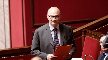  (Pierre Moscovici lors d'une séance de questions aux gouvernement à l'Assemblée, le 9 juillet © MAXPPP)