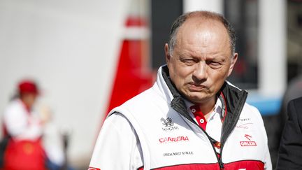 Frédéric Vasseur, patron de l'équipe de Formule 1 Alfa Romeo. (FLORENT GOODEN / DPPI MEDIA)