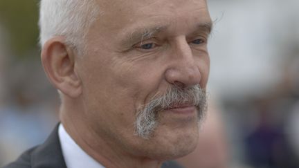 Le Polonais Janusz Korwin-Mikke, le 29 septembre 2011, lors d'une visite &agrave; Lublin (Pologne). (RYSZARD HOLUBOWICZ / WIKIMEDIA COMMONS)