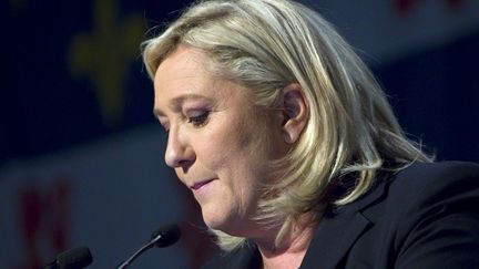 Marine Le Pen leader du Front National après le second tour des élections régionales dans le Nord le 13décembre 2015. (KRISTINA AFANASYEVA / RIA NOVOSTI)