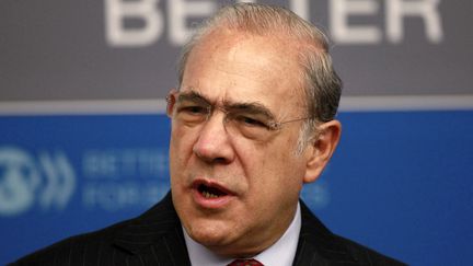 Angel Gurria, secr&eacute;taire g&eacute;n&eacute;ral de l'OCDE, le 14 octobre 2011, &agrave; Paris. (GONZALO FUENTES / REUTERS)