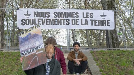 Le collectif écologiste des Soulèvements de la Terre a été dissous, mercredi 21 juin, en Conseil des ministres (CLAIRE SERIE / HANS LUCAS)