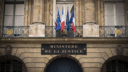 Le ministère de la Justice à Paris, en octobre 2016.&nbsp; (LIONEL BONAVENTURE / AFP)