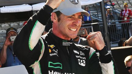 Simon Pagenaud s'est adjugé la dernière course de la saison (MARK RALSTON / AFP)