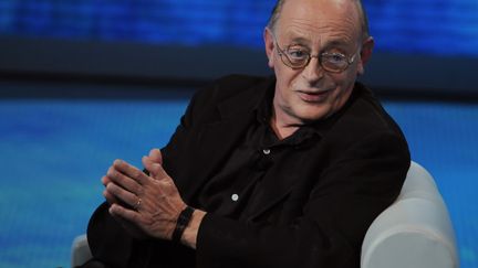 Antonio Tabucchi &agrave; la t&eacute;l&eacute;vision italienne en octobre 2009. (MORENA BRENGOLA / GETTY IMAGES EUROPE)