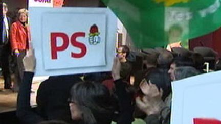 Le PS s'allie aux verts pour le second tour des Régionales, le 16 mars 2010 (France 2)