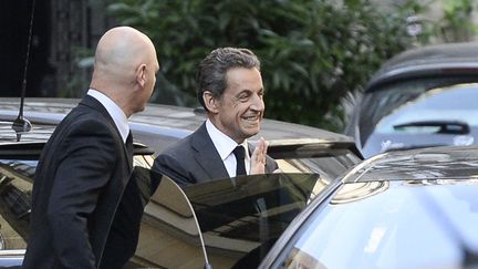 L'ancien pr&eacute;sident de la R&eacute;publique, Nicolas Sarkozy, le 2 juillet 2014 &agrave; Paris. (STEPHANE DE SAKUTIN / AFP)