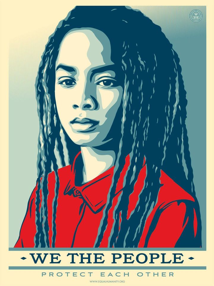 «Nous le peuple, nous nous protégeons les uns les autres» (Shepard Fairey)