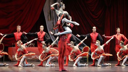 Les danseuses du Ballet de Nice (Alpes-Maritimes), le 13 décembe 2012. (MAXPPP)